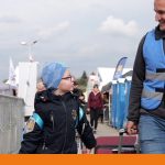 Ukrainische Flüchtlinge erreichen Polen
