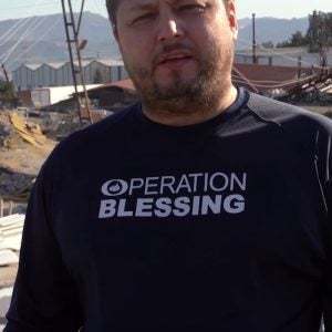 Diego Traverso beim Erdbeben in der Türkei