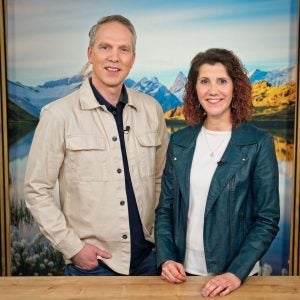 Andreas Waldmann mit Marzia Plichta