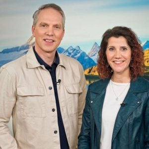 Andreas Waldmann mit Marzia Plichta