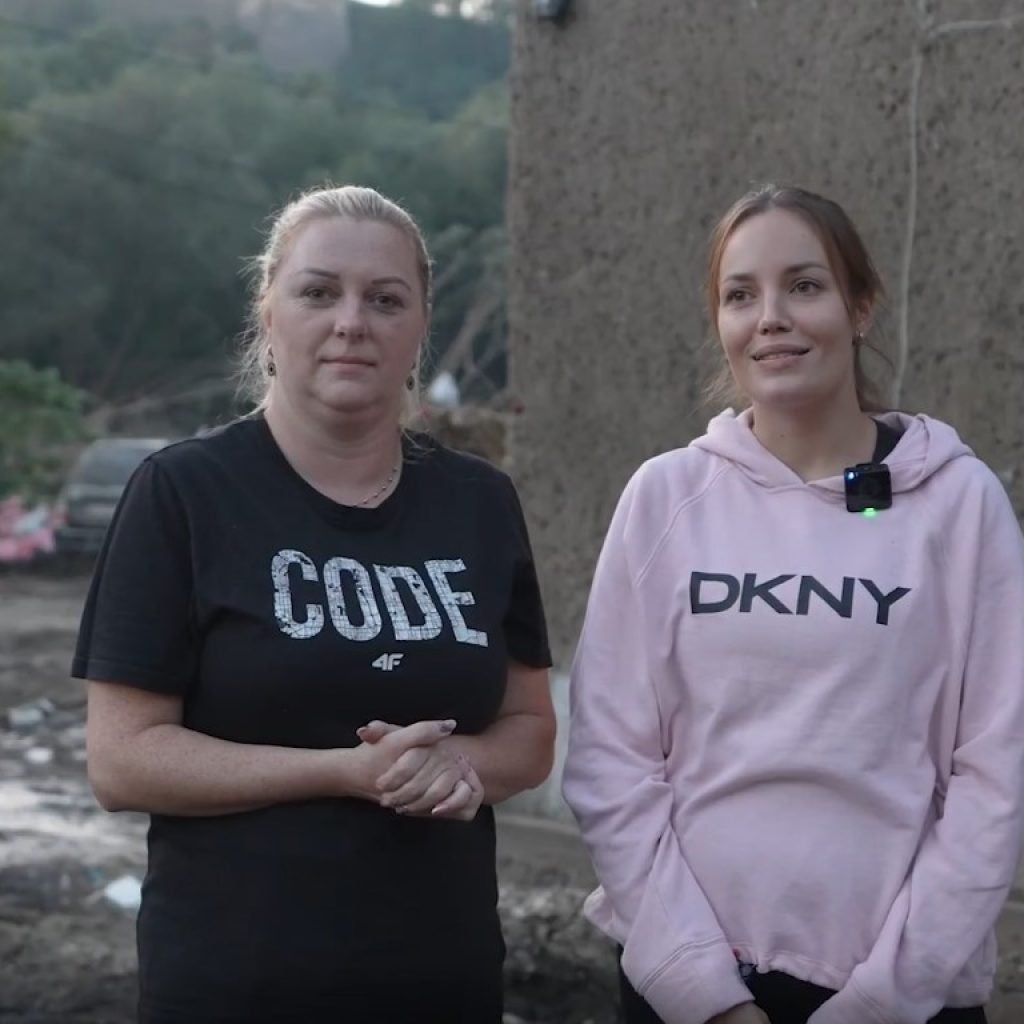 Katarzyna (l.) und Marcelina (r.)