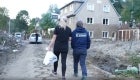 Katarzyna mit einer Operation Blessing Mitarbeiterin