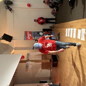 Evert auf Bühne