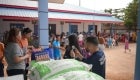 Lebensmittelverteilung in Thailand