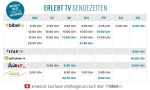 Sendezeiten