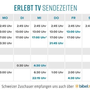 Sendezeiten