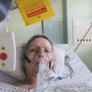 Johanna liegt auf der Intensivstation