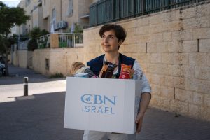 Lebebsnmittelpakete von CBN Israel