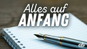 Alles auf Anfang - Bibelleseplancover