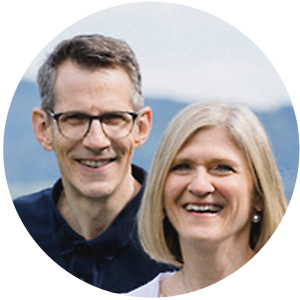 Andreas und Susanne Vogel, Teamleiter von Restoring the Foundations Deutschland, Österreich und Schweiz