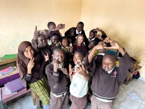 Schüler der Mama Africa Pendo Schule in Kenia