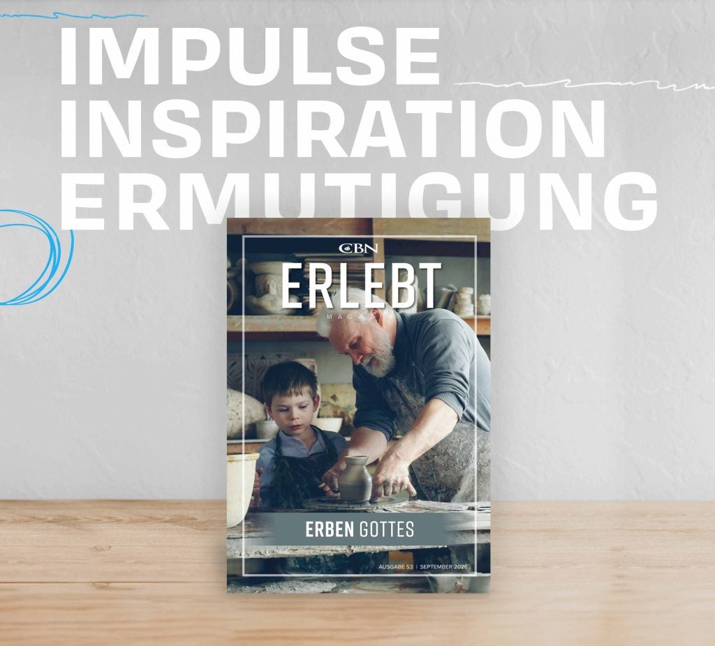 ERLEBT Magazin Ausgabe September 2026 zum Thema "Erben Gottes"