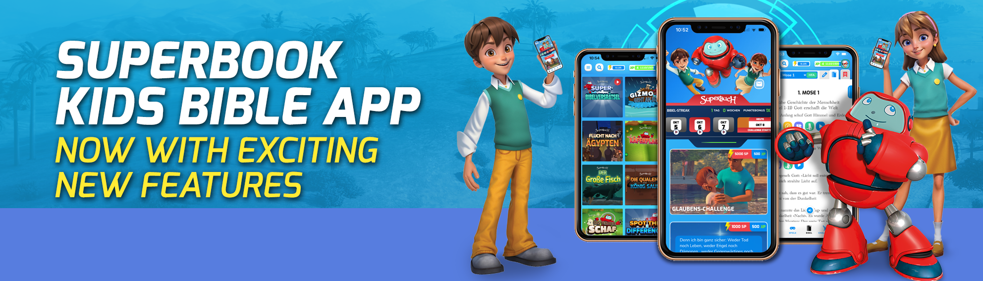 Superbook App now with exciting new features